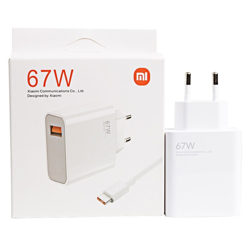 شارژر دیواری67 وات مدل MDY-12-EZ به همراه کابل USB-C