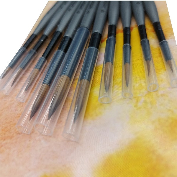 قلم مو سرگرد مدل آرتمن مجموعه 10 عددی