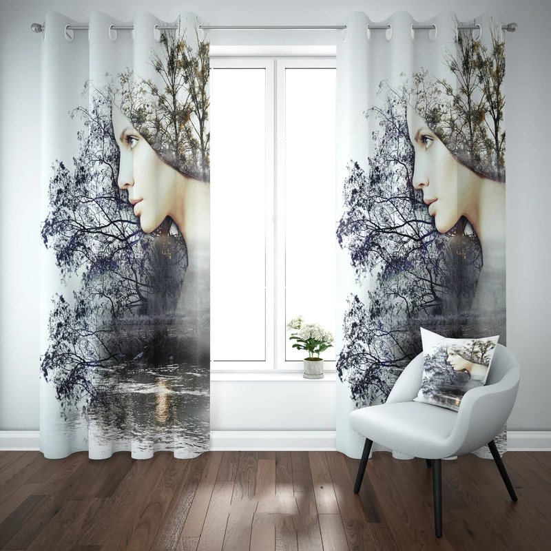 پرده مدل b2127 سایز 140×280 سانتی متر