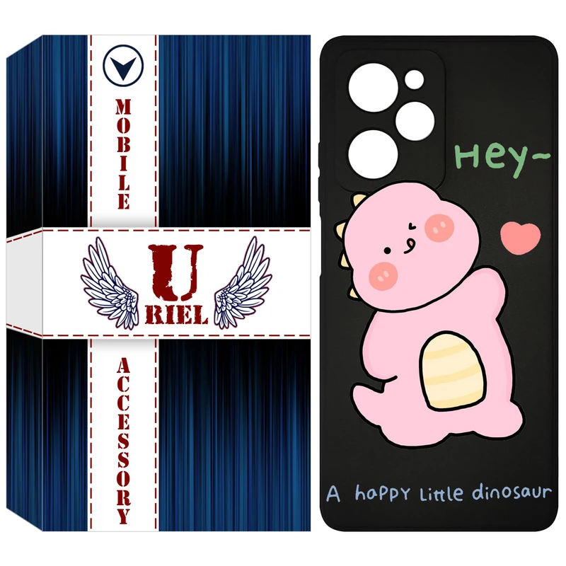 کاور یوریل مدل KSH کد 26 طرح دایناسور مناسب برای گوشی موبایل شیائومی Poco X5 Pro / Redmi Note 12 Pro 5G