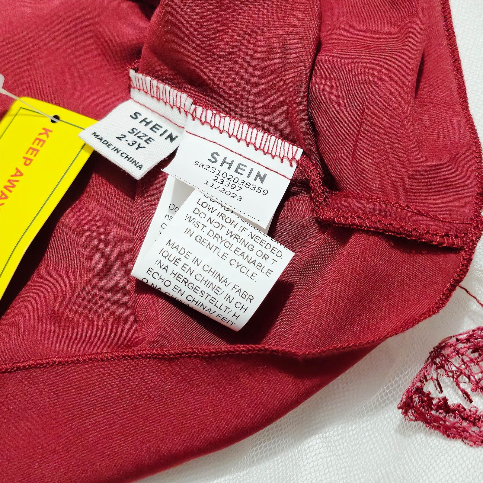 پیراهن دخترانه شین مدل SEP-CORE0012 -  - 4