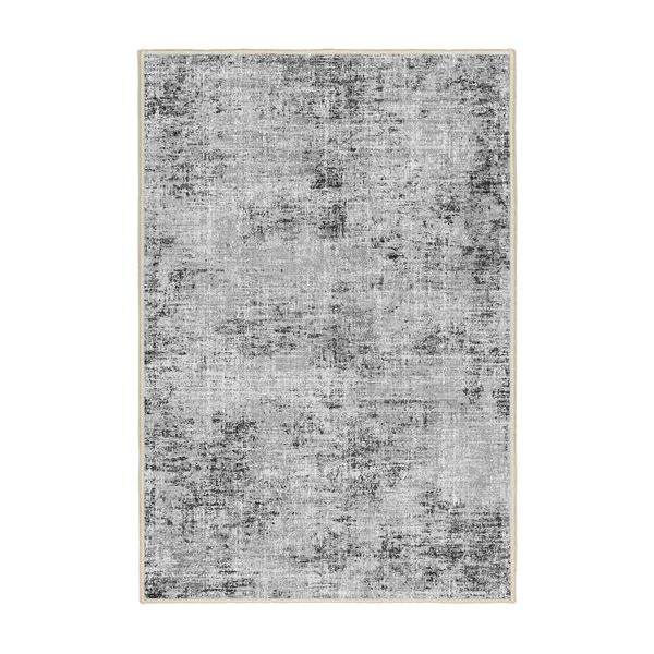 فرش ماشینی 1000 شانه اورکوم زمینه و حاشیه طوسی طرح مینیمال تینا کد OR.1112.02