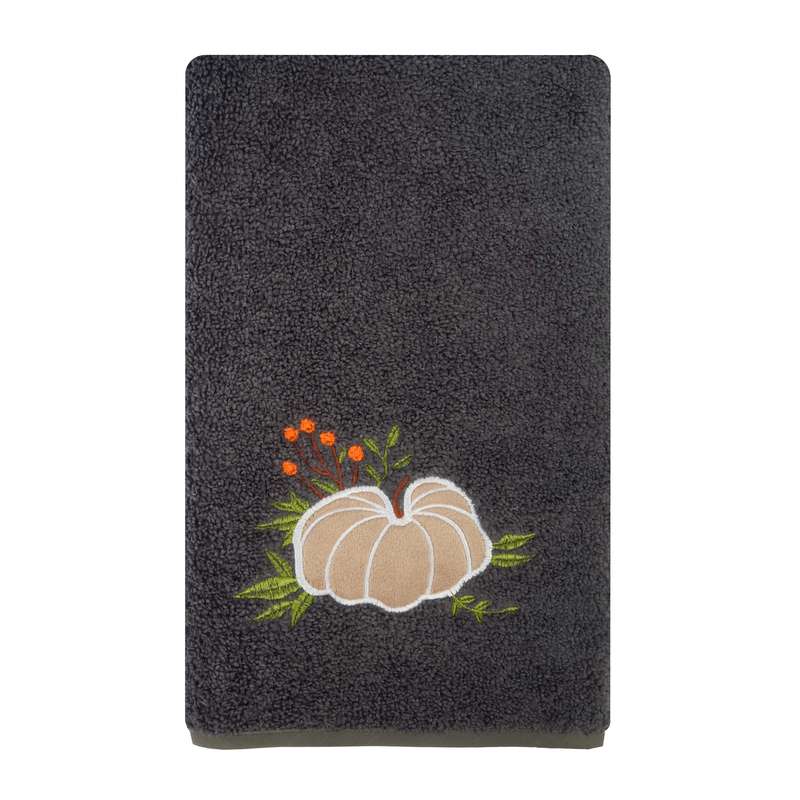 حوله دستی مدل گلدوزی طرح کدو سایز 60*38 سانتی متر