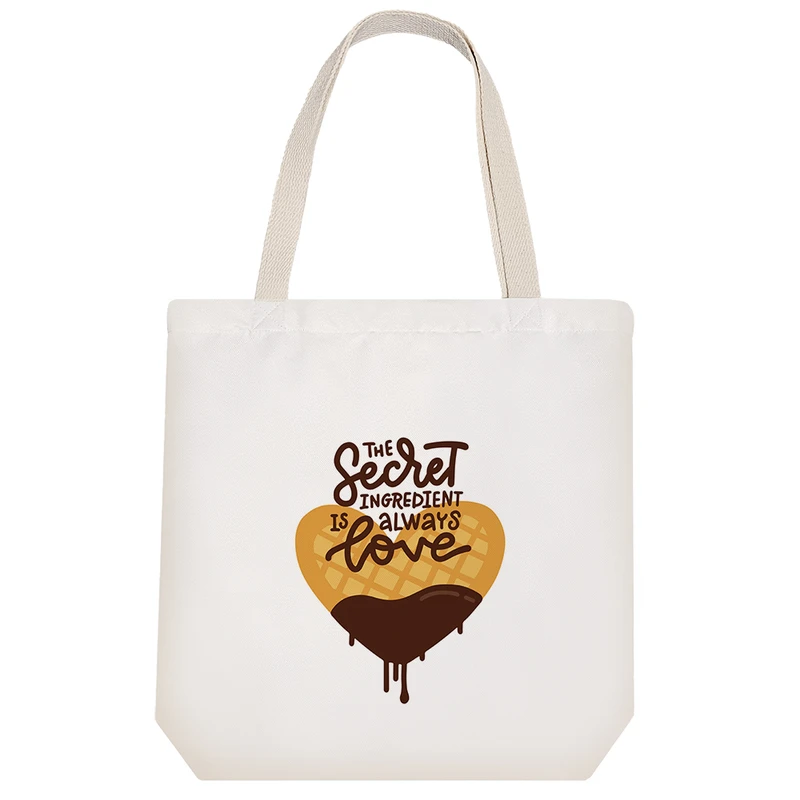 ساک خرید خندالو طرح وافل شکلاتی کد H1322