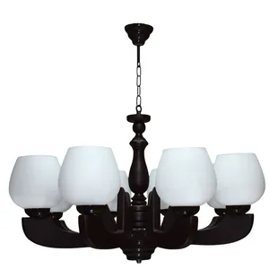 لوستر هشت شعله چشمه نور کد G708/8-BR