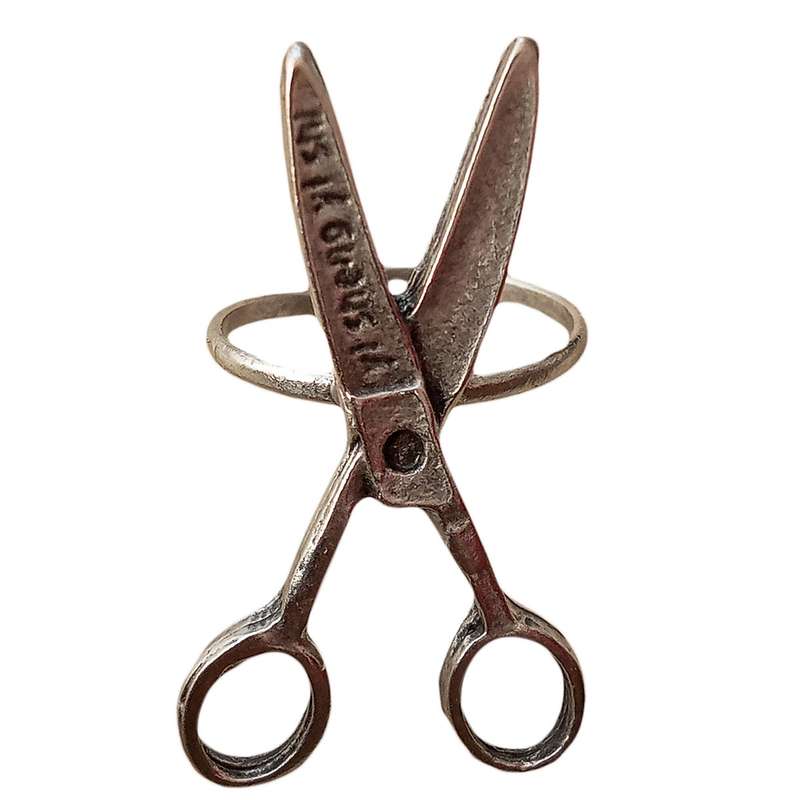 انگشتر مدل قیچی کد GH-412