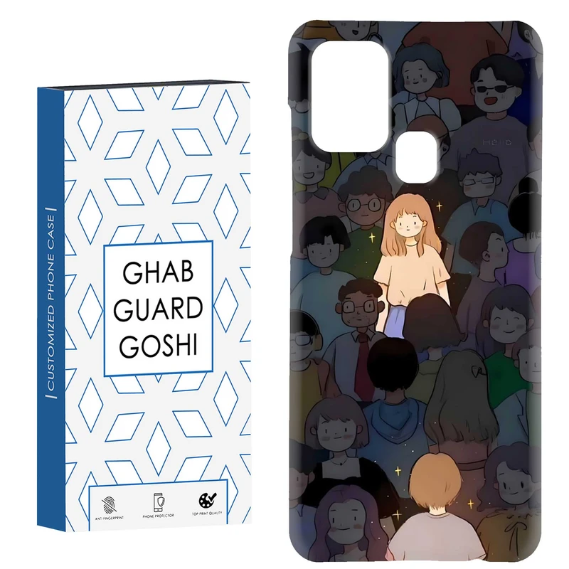 کاور قاب گارد گوشی طرح ست دخترانه کد Dimo-061 مناسب برای گوشی موبایل سامسونگ Galaxy A21s