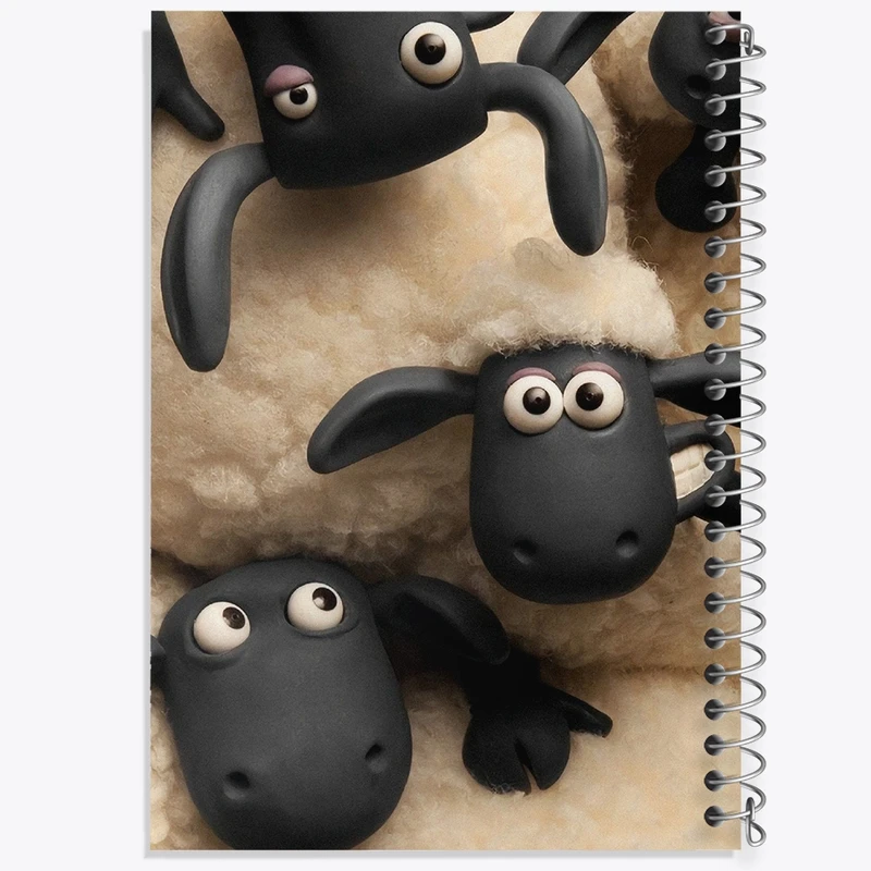 دفتر نقاشی 50 برگ خندالو طرح بره ناقلا کد F894