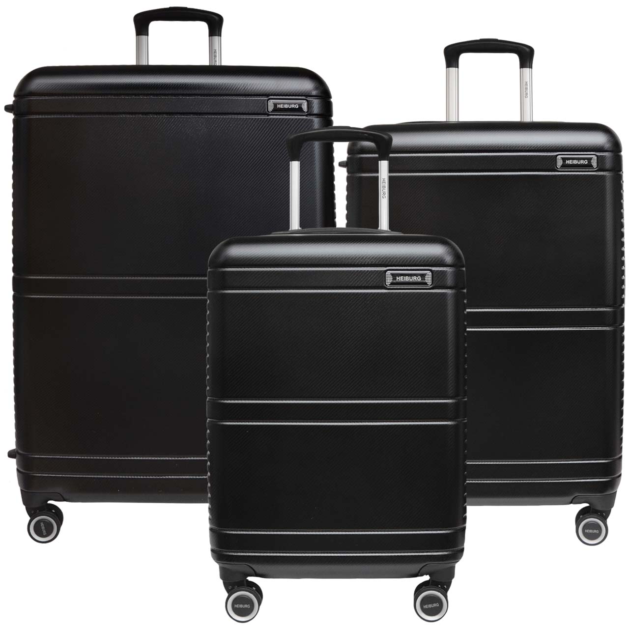 مجموعه سه عددی چمدان هایبورگ مدل Alpha 700672