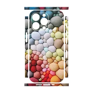 Remax cover sticker Leth model colored stone design suitable for Apple iPhone 13 Pro mobile phone