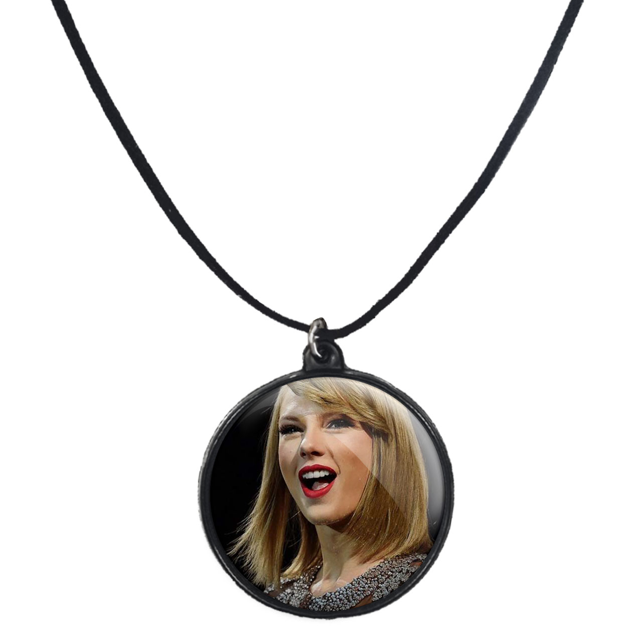 گردنبند پرمانه طرح تیلور سویفت کد pmb.2821 مدل دو طرفه