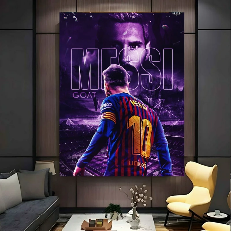 پوستر طرح فوتبال مدل لیونل مسی کد FP106298