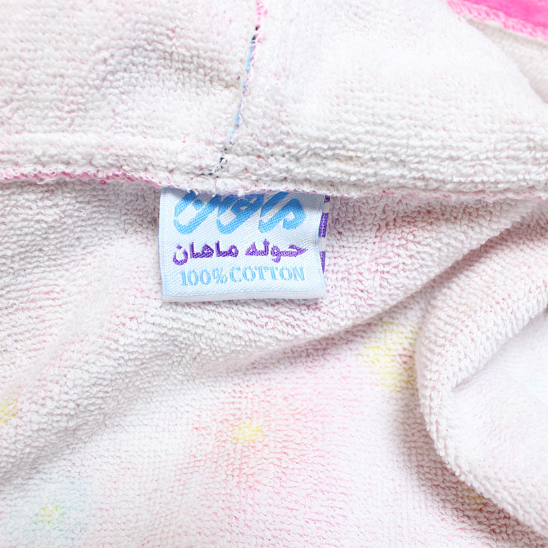 حوله پالتویی کودک ماهان طرح کیتی کد 1444 سایز 90 حوله پالتویی کودک ماهان طرح کیتی کد 1444 سایز 90