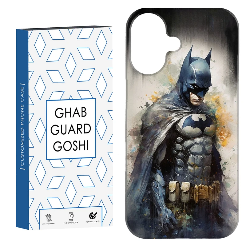 کاور قاب گارد گوشی طرح بتمن کد Dimo-615 مناسب برای گوشی اپل Iphone 16     