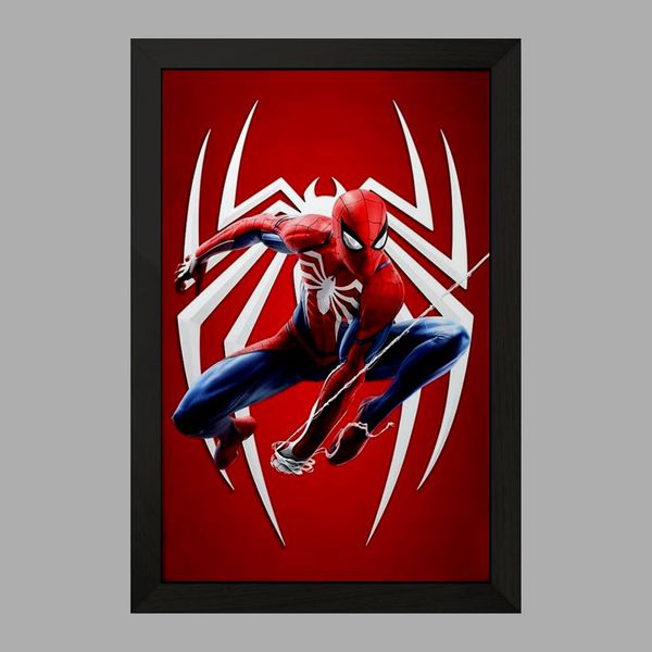 تابلو خندالو مدل مرد عنکبوتی Spider Man  کد 2380