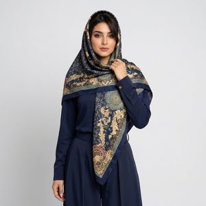 روسری زنانه مدل شرقی شاه‌نشین کد 8469