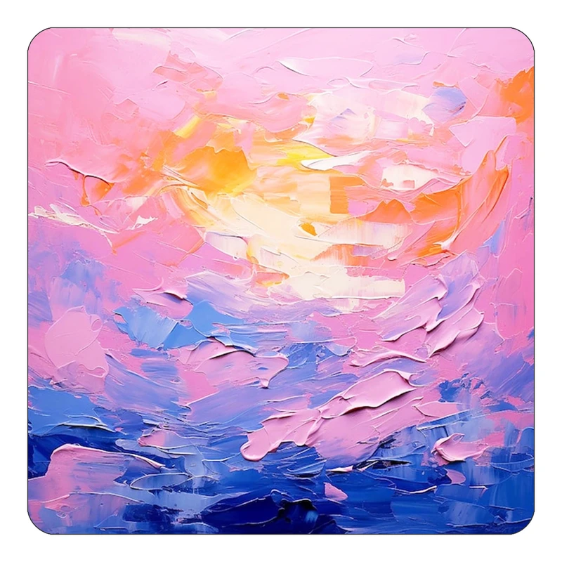 مگنت کاکتی طرح نقاشی رنگ روغن مدل mp70481