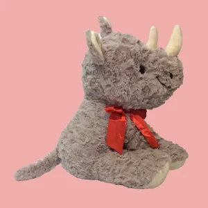 عروسک طرح کرگدن مدل ASDA Rhino کد SZ9/605 ارتفاع 40 سانتی‌متر