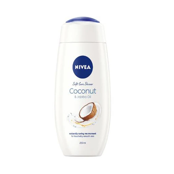 شامپو بدن نیوآ مدل COCONUT &amp; JOjoba OIL حجم 250 میلی لیتر