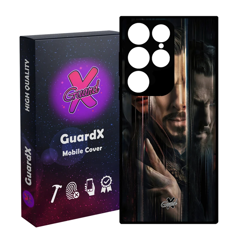 کاور گارد ایکس طرح دکتر استرنج مدل Glass10485 مناسب برای گوشی موبایل سامسونگ Galaxy S24 Ultra