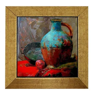 تابلو کاشی طرح نقاشی کوزه سفالی AAZ0614