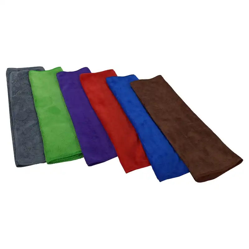 دستمال نظافت خودرو مدل میکروفایبر بسته 12 عددی