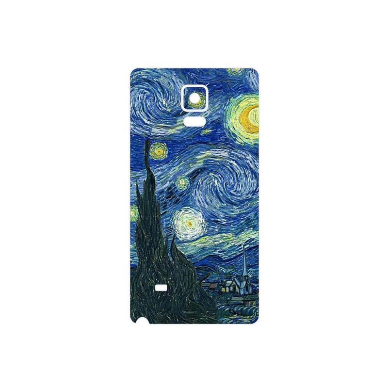 برچسب پوششی ماهوت مدل The Starry Night of van Gogh مناسب برای گوشی موبایل سامسونگ Galaxy Note 4