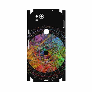 MAHOOT Mathematical Geometric Shape 2-FullSkin Cover Sticker for Google Pixel 2