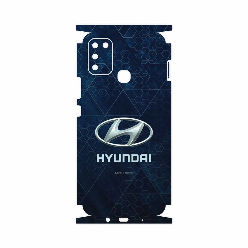 برچسب پوششی ماهوت مدل Hyundai-Logo-FullSkin مناسب برای گوشی موبایل اینفینیکس Hot 10 Play