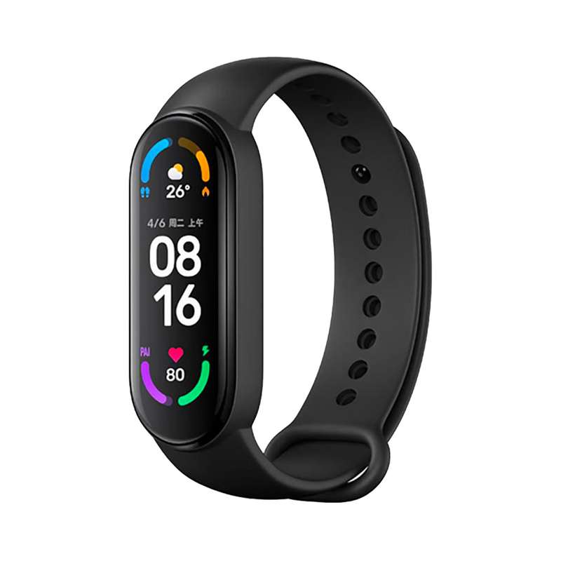 مچ بند هوشمند شیائومی مدل Mi Band 6 Global Version به همراه 2 عدد محافظ صفحه نمایش مچ بند هوشمند شیائومی مدل Mi Band 6 Global Version به همراه 2 عدد محافظ صفحه نمایش