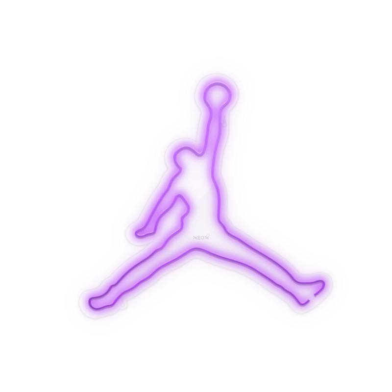 چراغ دیواری نئون دیزاین طرح Jordan_PR