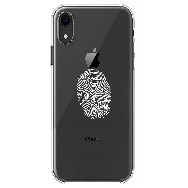 کاور مگافون طرح اثر انگشت مدل C62-W مناسب برای گوشی موبایل اپل iPhone XR