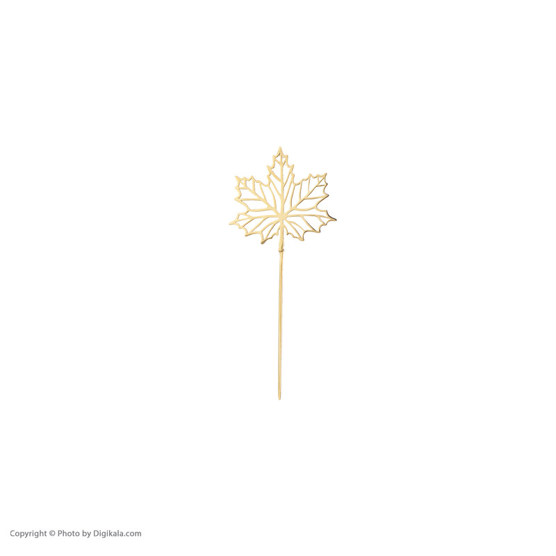 گل سینه طلا 18 عیار زنانه مدل LU01