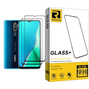 Randika Glass MIX002 Screen Protector For Oppo A9 (2020) Pack Of 2