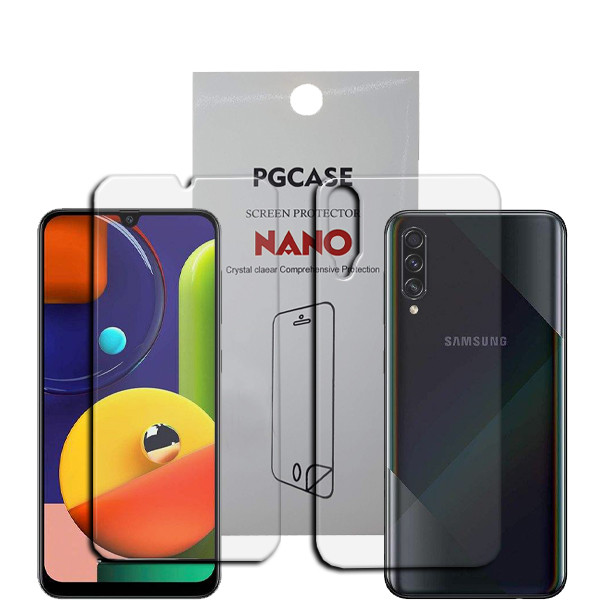 محافظ صفحه نمایش مدل Star Max مناسب برای گوشی موبایل سامسونگ Galaxy A50S به همراه محافظ پشت گوشی