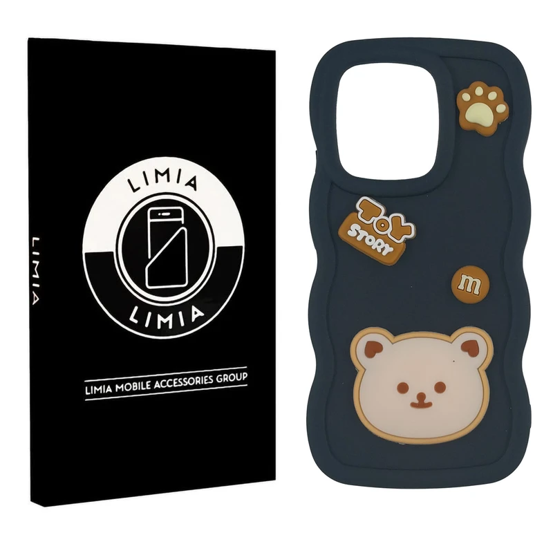 کاور لیمیا مدل عروسکی برجسته مناسب برای گوشی موبایل شیائومی Redmi 10C/Poco C40