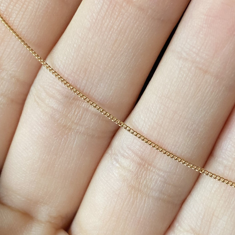 زنجیر زنانه ژوپینگ مدل ریز بافت کد RZ