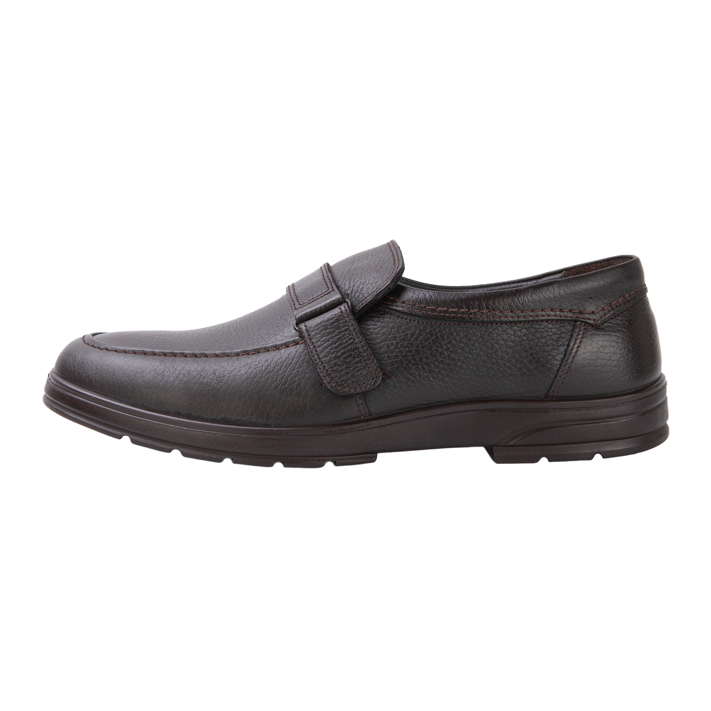 کفش روزمره مردانه شوپا مدل dbr-124 رنگ قهوه ای تیره