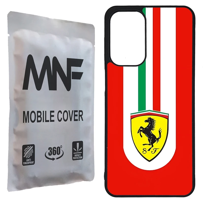 کاور ام ان اف طرح Ferrari کد P-201 مناسب برای گوشی موبایل سامسونگ Galaxy A23 / A23 5G