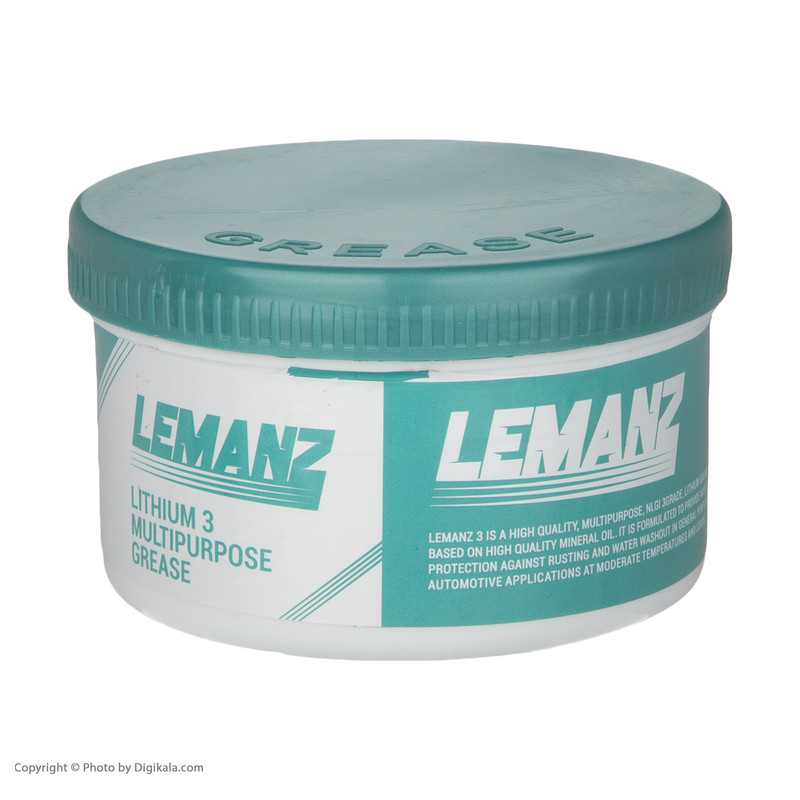گریس نسوز لمانز مدل LITHIUM 3 وزن 250 گرم گریس نسوز لمانز مدل LITHIUM 3 وزن 250 گرم