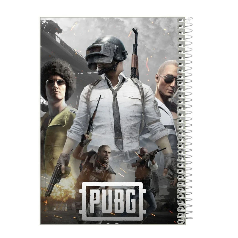 دفترچه یادداشت 40 برگ طرح PubG کد iL1