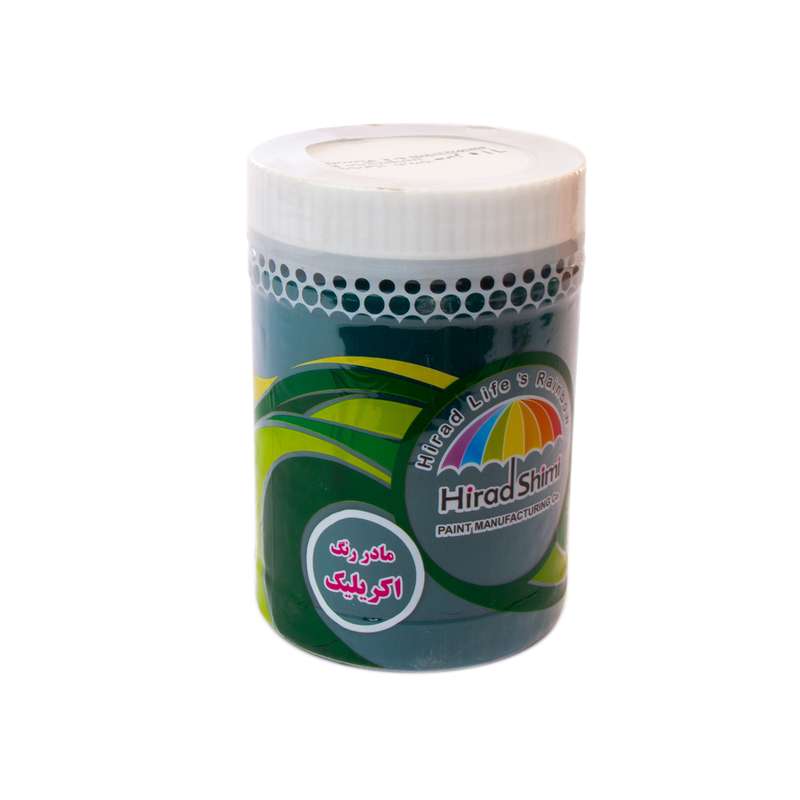 مادر رنگ سبز اکرولیک هیراد شیمی کد DCO1604 وزن 0.8 کیلوگرم