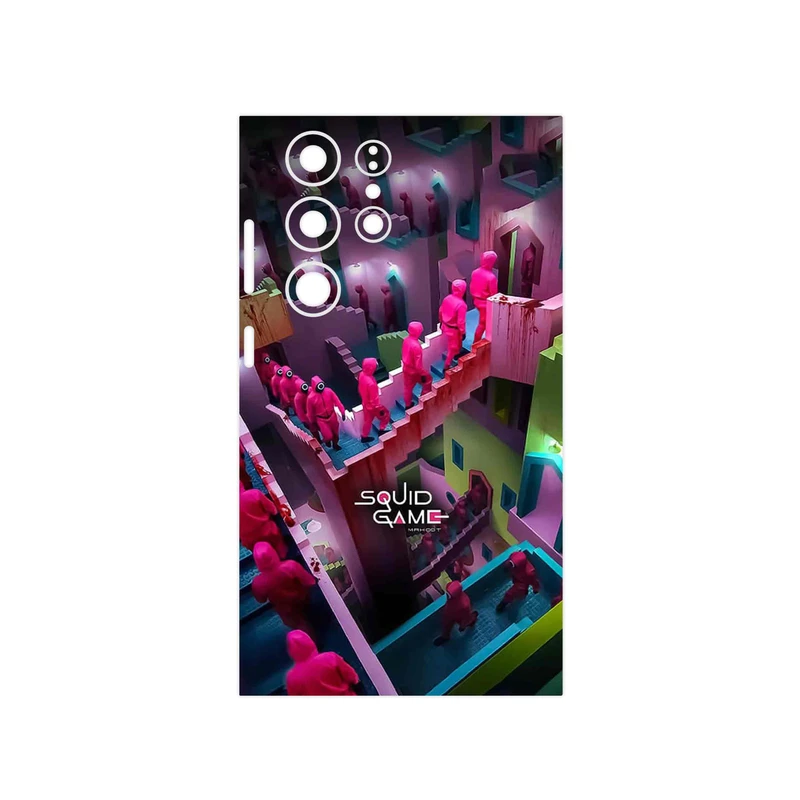 برچسب پوششی ماهوت مدل Squid Game مناسب برای گوشی موبایل سامسونگ Galaxy S23 Ultra