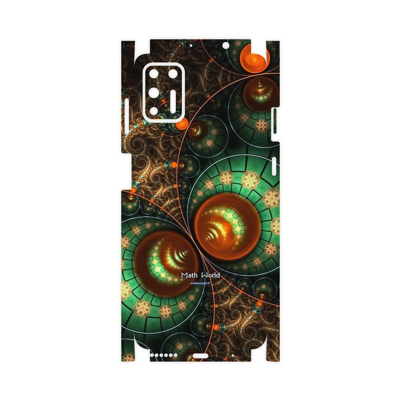 برچسب پوششی ماهوت مدل Mathematical Geometric Shape 3-FullSkin مناسب برای گوشی موبایل موتورولا Moto G9 Plus
