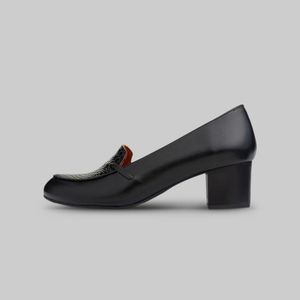 کفش زنانه چرم یلسان مدل  کلارا کد -KLR-601-MRGN-msk