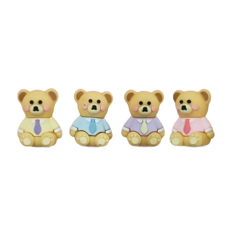 سرمدادی مدل خرس تدی مجموعه 4 عددی