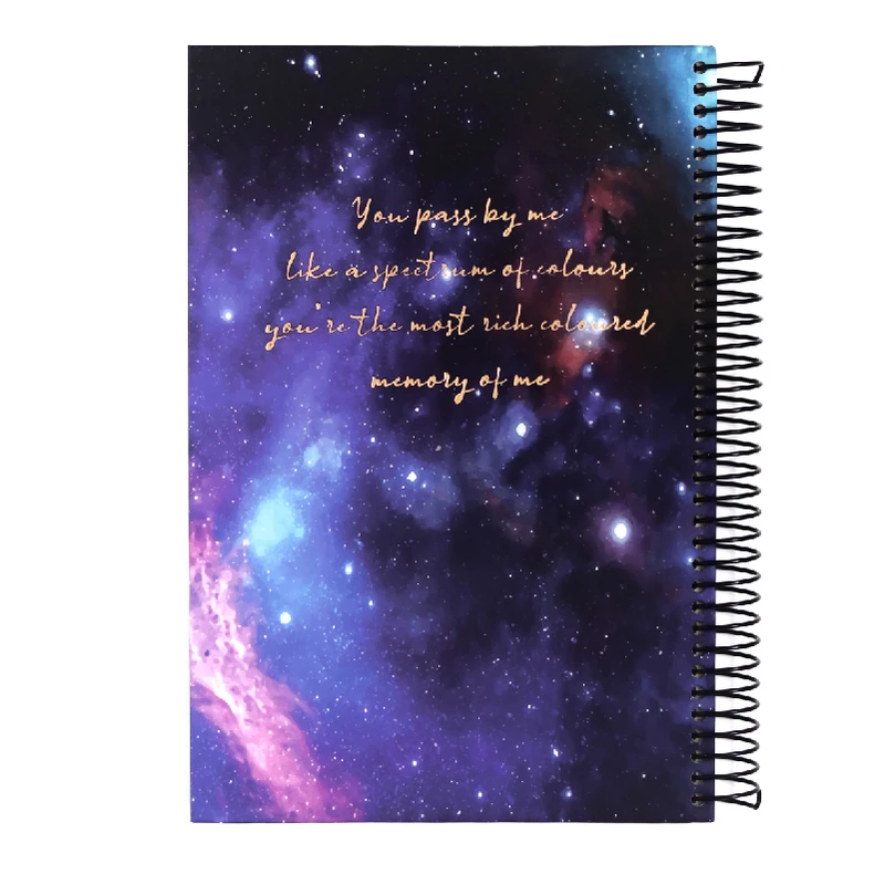 دفتر یادداشت 100 برگ کهکشانی کد TH_NB10A5