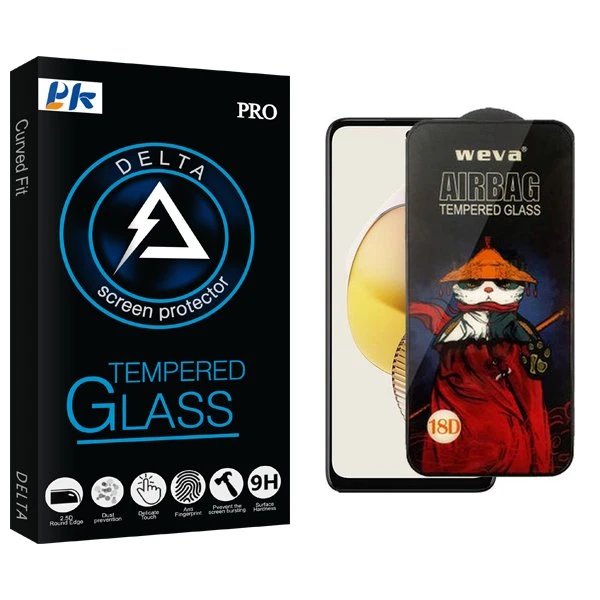 محافظ صفحه نمایش پی کی مدل Delta Airbag مناسب برای گوشی موبایل موتورولا Moto G73