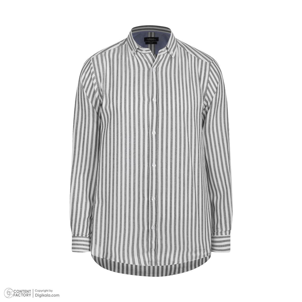 پیراهن آستین بلند مردانه لیلاک مدل LM02100359 - - 3