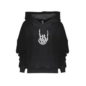 هودی زنانه مدل skeleton rib